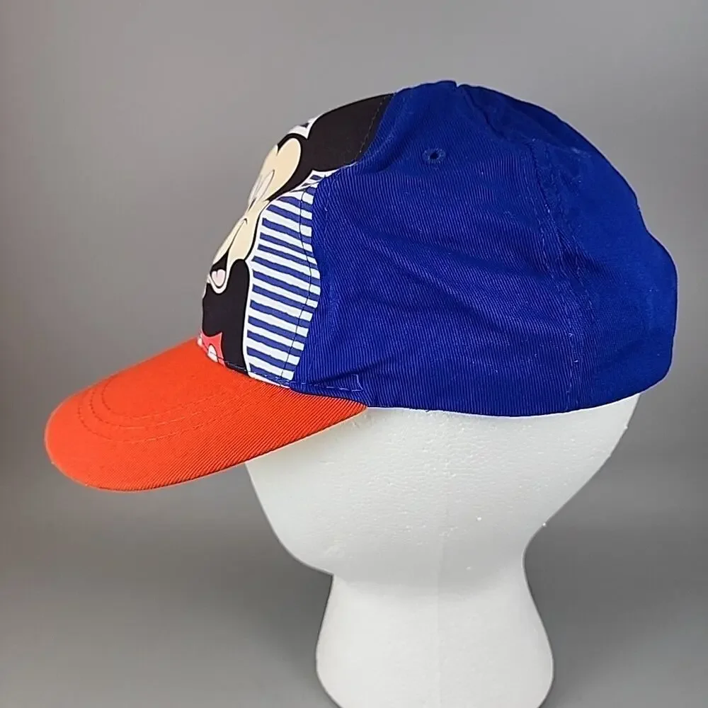 Disney Mickey Mouse Baseball Hat Cap Boys Kids One Size Striped